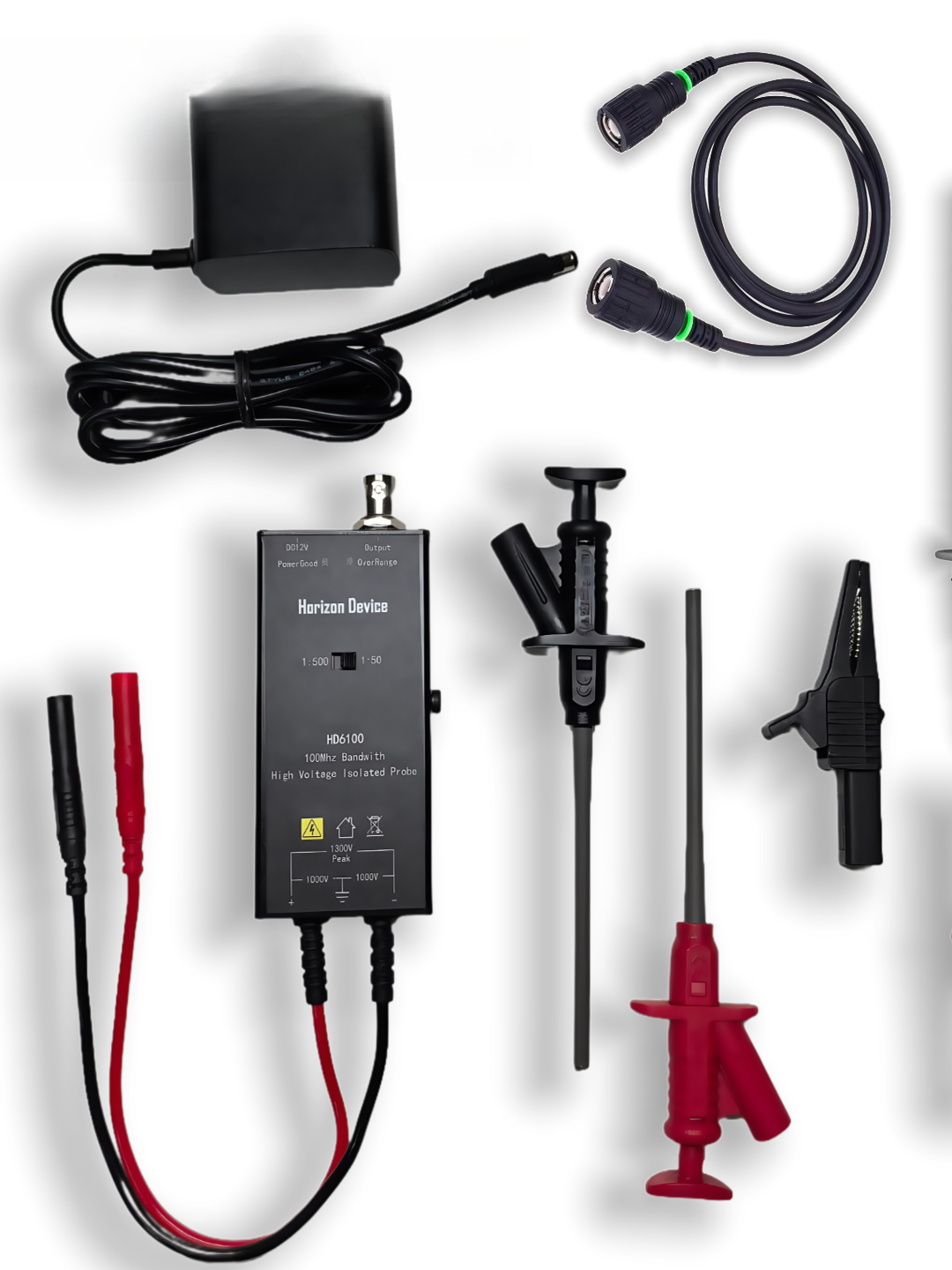 Active Probe High Voltage Isol - đánh giá và giá High Voltage Differential Probe 100Mhz 1300V
